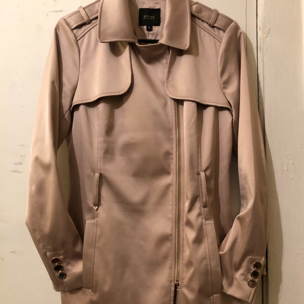 Guess Zipped Trench Coat
